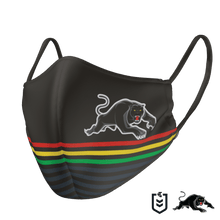 Load image into Gallery viewer, Penrith Panthers Face Mask - The Mask Life. Face Masks
