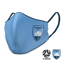 Load image into Gallery viewer, Sydney FC Face Mask - The Mask Life. 
