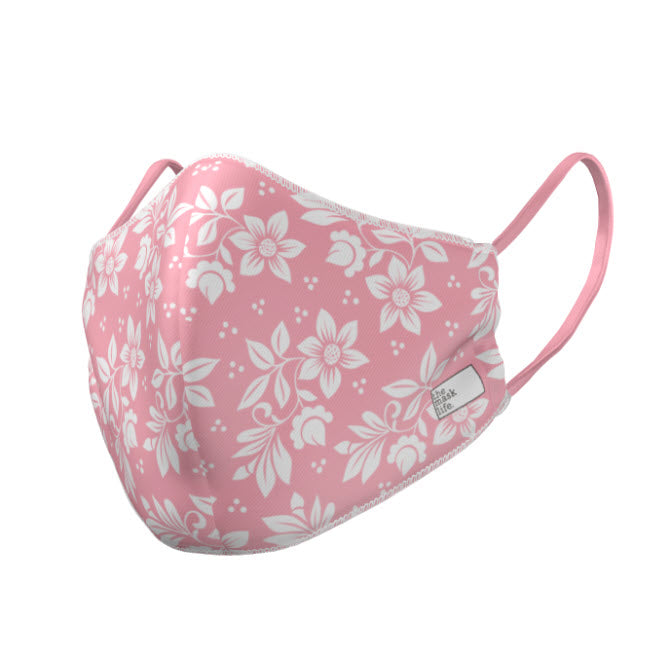 The Mask Life | The Pink Blossom reversible face mask