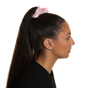 Pink Blossom Scrunchie 
