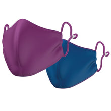 Load image into Gallery viewer, PRE ORDER -  The Midnight Plum - Reversible Face Mask - The Mask Life. 
