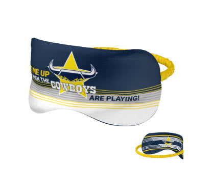 North Queensland Cowboys Sleep Mask