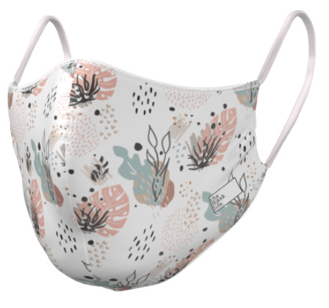 The Winter Snow - Reversible Face Mask - The Mask Life. 