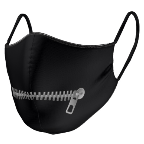 PRE ORDER - The Zip Zag - Reversible Face Mask - The Mask Life.  Face Masks