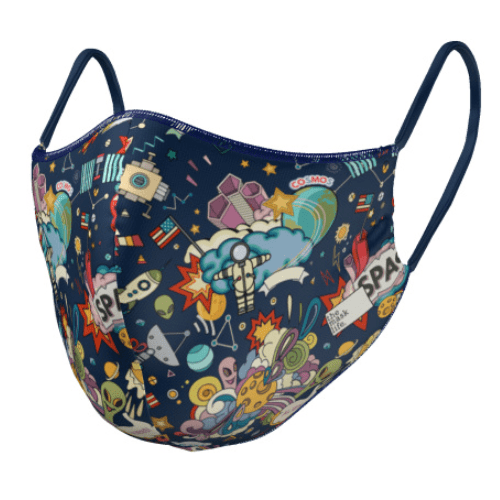 Outer Space - Kids Face Mask - The Mask Life. 