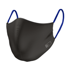Load image into Gallery viewer, Black / Navy Face Mask - SANITIZED Antimicrobial Material - The Mask Life. 

