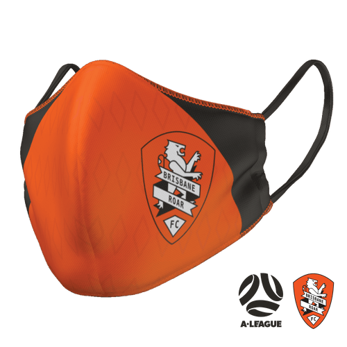 Brisbane Roar Face Mask - The Mask Life. 