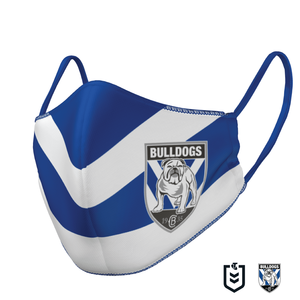 The Mask Life | Canterbury-Bankstown Bulldogs Face Mask 
