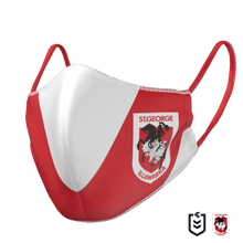 Load image into Gallery viewer, St George Illawarra Dragons Face Mask - The Mask Life.  Face Masks
