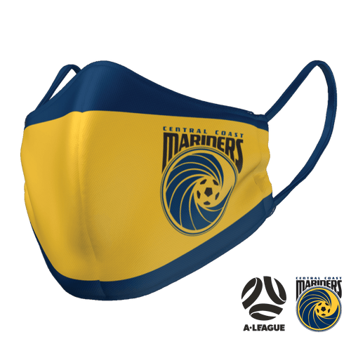 Central Coast Mariners Face Mask - The Mask Life. 