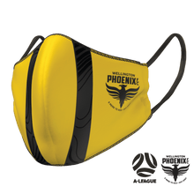 Load image into Gallery viewer, Wellington Phoenix Face Mask - The Mask Life. 

