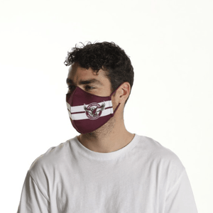 Manly Sea Eagles Face Mask - The Mask Life. 