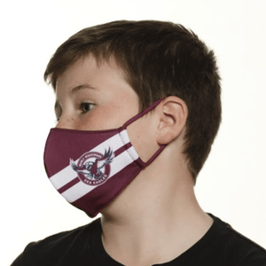 Manly Sea Eagles Face Mask - The Mask Life. 