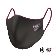 Load image into Gallery viewer, Manly Sea Eagles Face Mask - The Mask Life.  Face Masks
