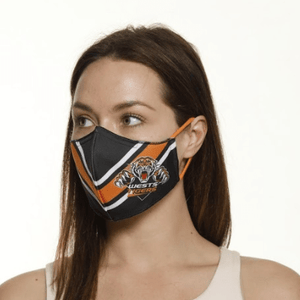 Wests Tigers Face Mask - The Mask Life. 