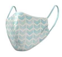 Load image into Gallery viewer, The Blue Chevron - Reversible Face Mask - The Mask Life.  Face Masks
