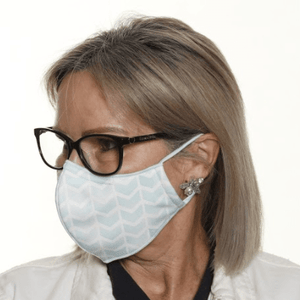 The Blue Chevron - Reversible Face Mask - The Mask Life. 