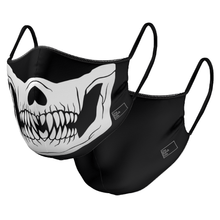Load image into Gallery viewer, The Skeleton - Reversible Face Mask - The Mask Life. 
